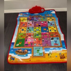 Just Smarty First Words Colorful Interactive Electronic Learning Mat for Kids